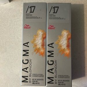Magma by Blondor Pigmented Lightener Hair Color Ash Brown 2 Pack